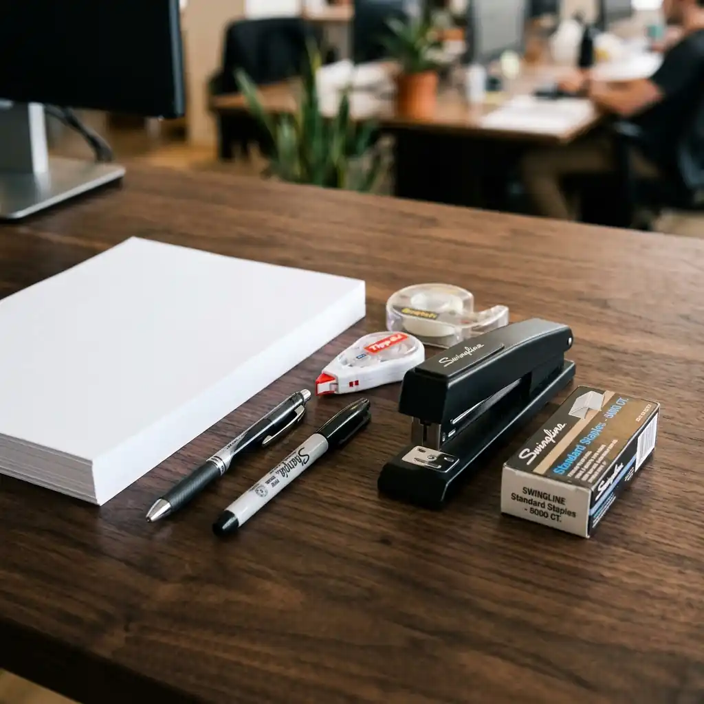 Perlengkapan kantor lengkap